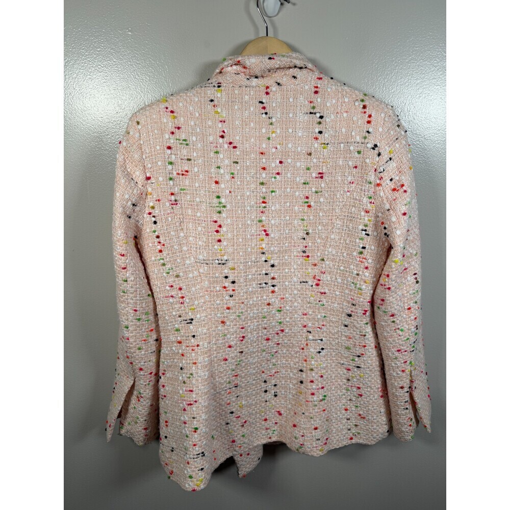 Amanda Uprichard Tweed Sawyer Blazer Skirt Set Size Small/Medium Pink Confetti - Picture 8 of 15